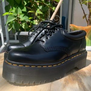 8053 platform Dr.Martens, black, size US 6